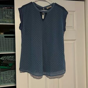 Karmina Maternity Keyhole Blouse